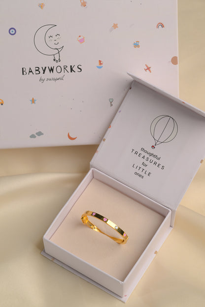 Heart Blossom Kada Silver