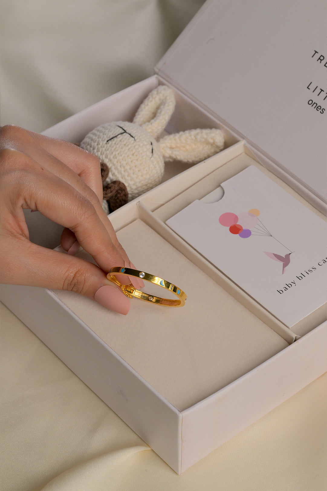 Blue Heart Diamond Cartier Gold Kada