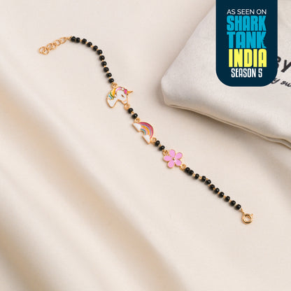 Unicorn Rainbow Flower Silver Nazariya Gift Box