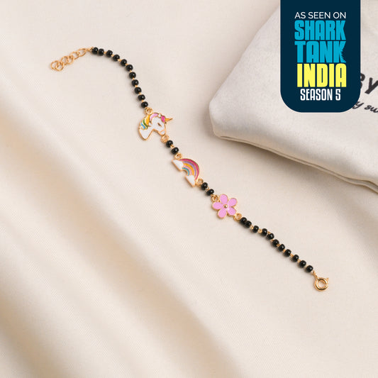 Unicorn Rainbow Flower Silver Nazariya Gift Box