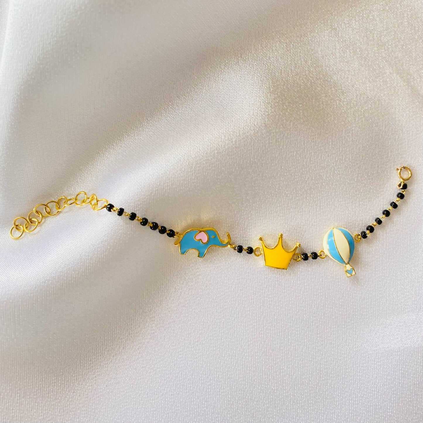 Balloon Elephant Crown Silver Nazariya