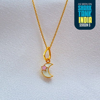 The Galaxy Silver Pendant With Chain