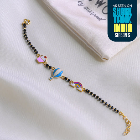 Cupcake Balloon Rainbow Silver Nazariya