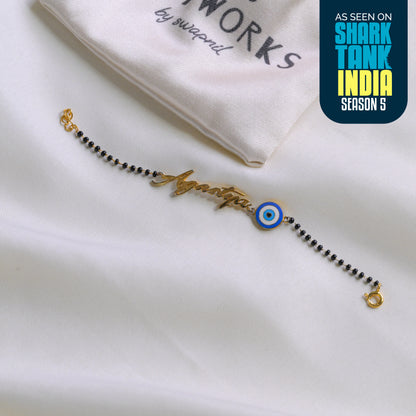 Personalized Name Evil Eye Silver Nazariya