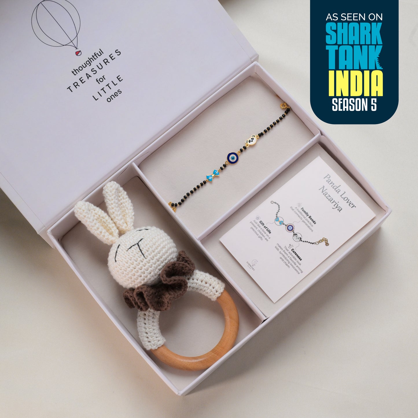 Panda Lover Silver Nazariya Gift Box