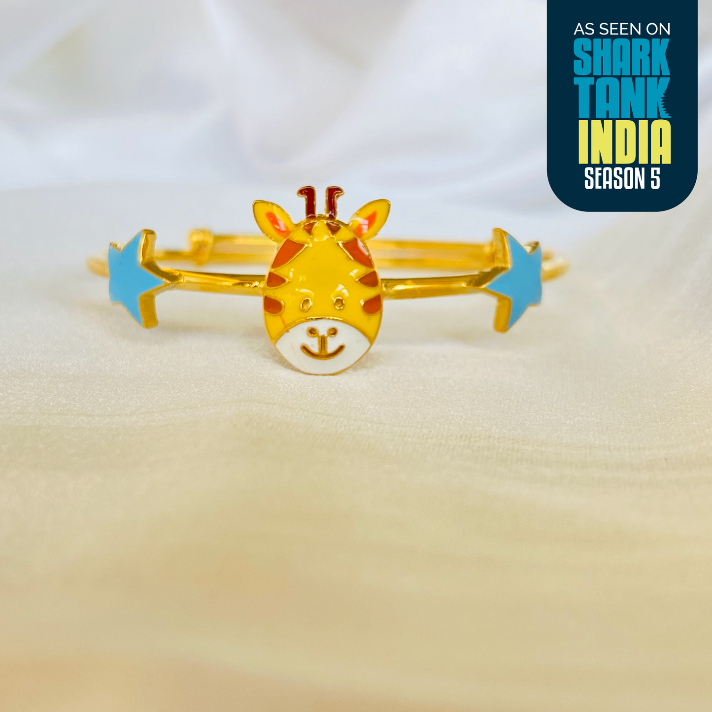 The Tall Giraffe Silver Kada