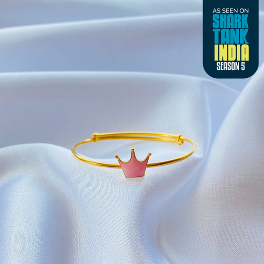 Princess Crown Silver Kada