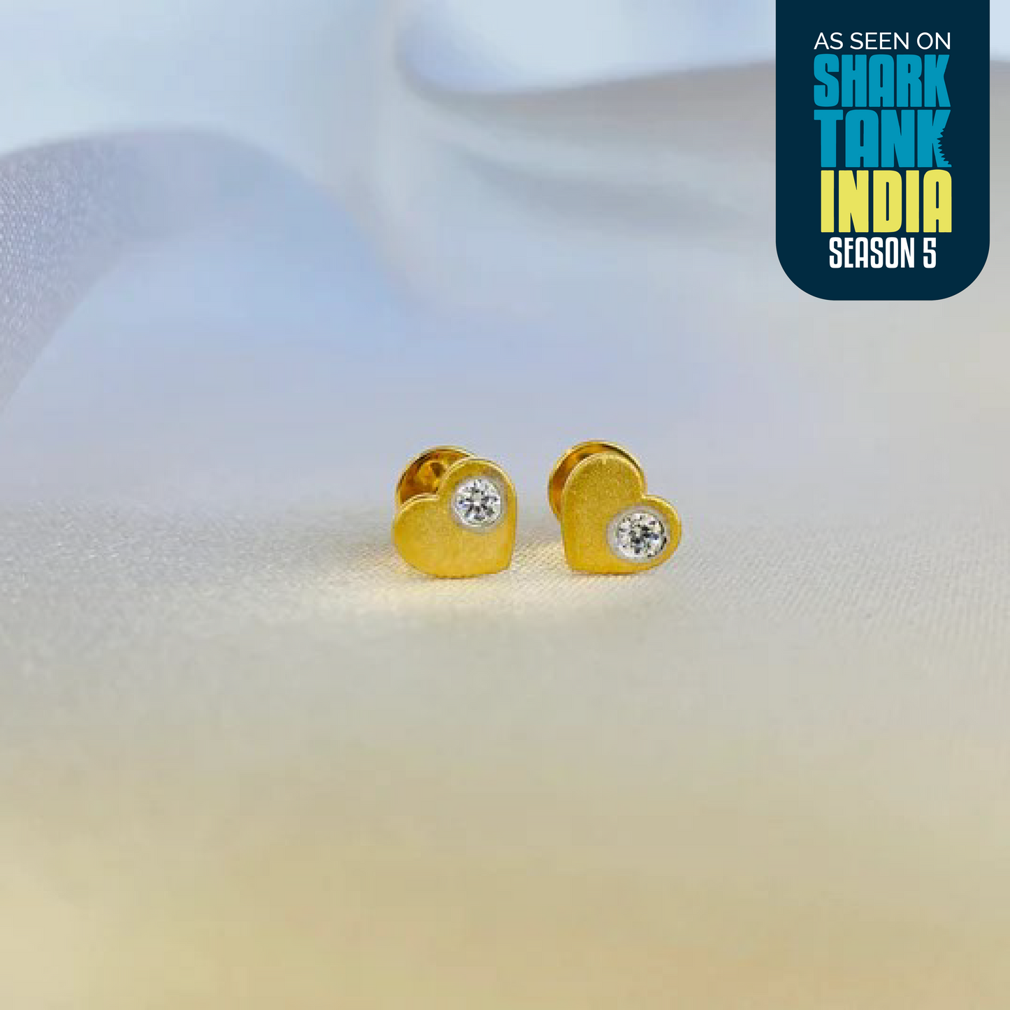 Magnificent Heart Silver Earrings