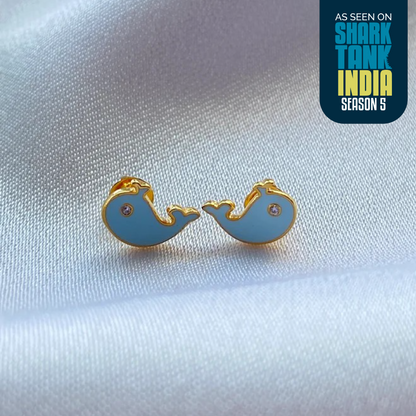 Dolphin Silver Earrings