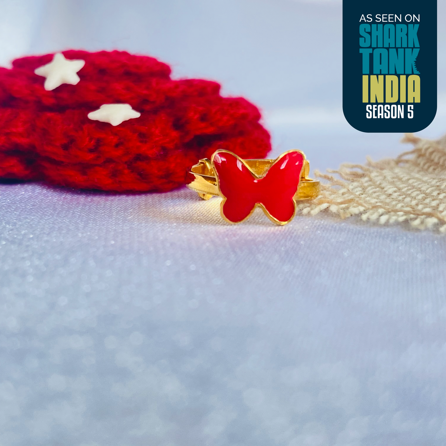 Butterfly Silver Ring