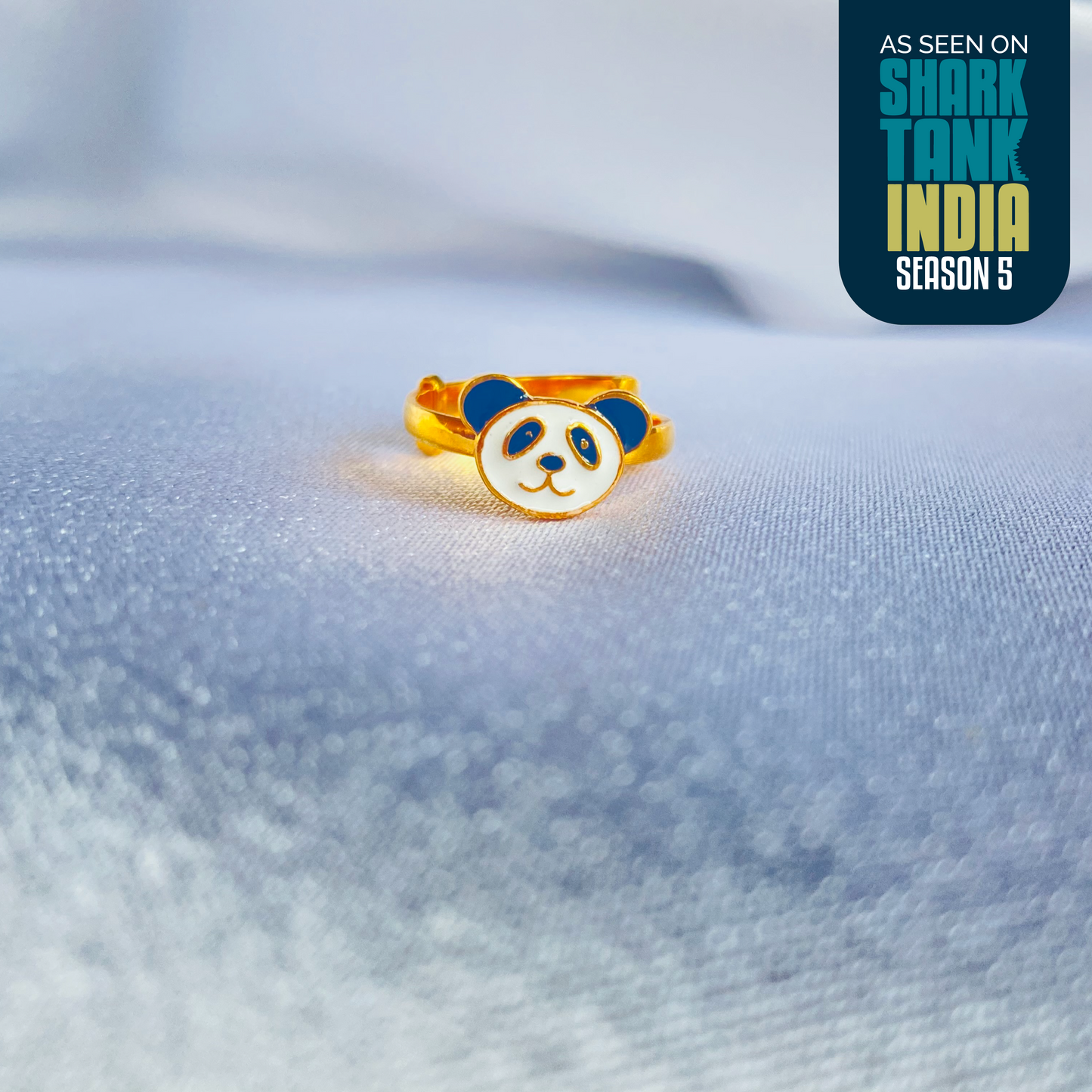 Panda Silver Ring