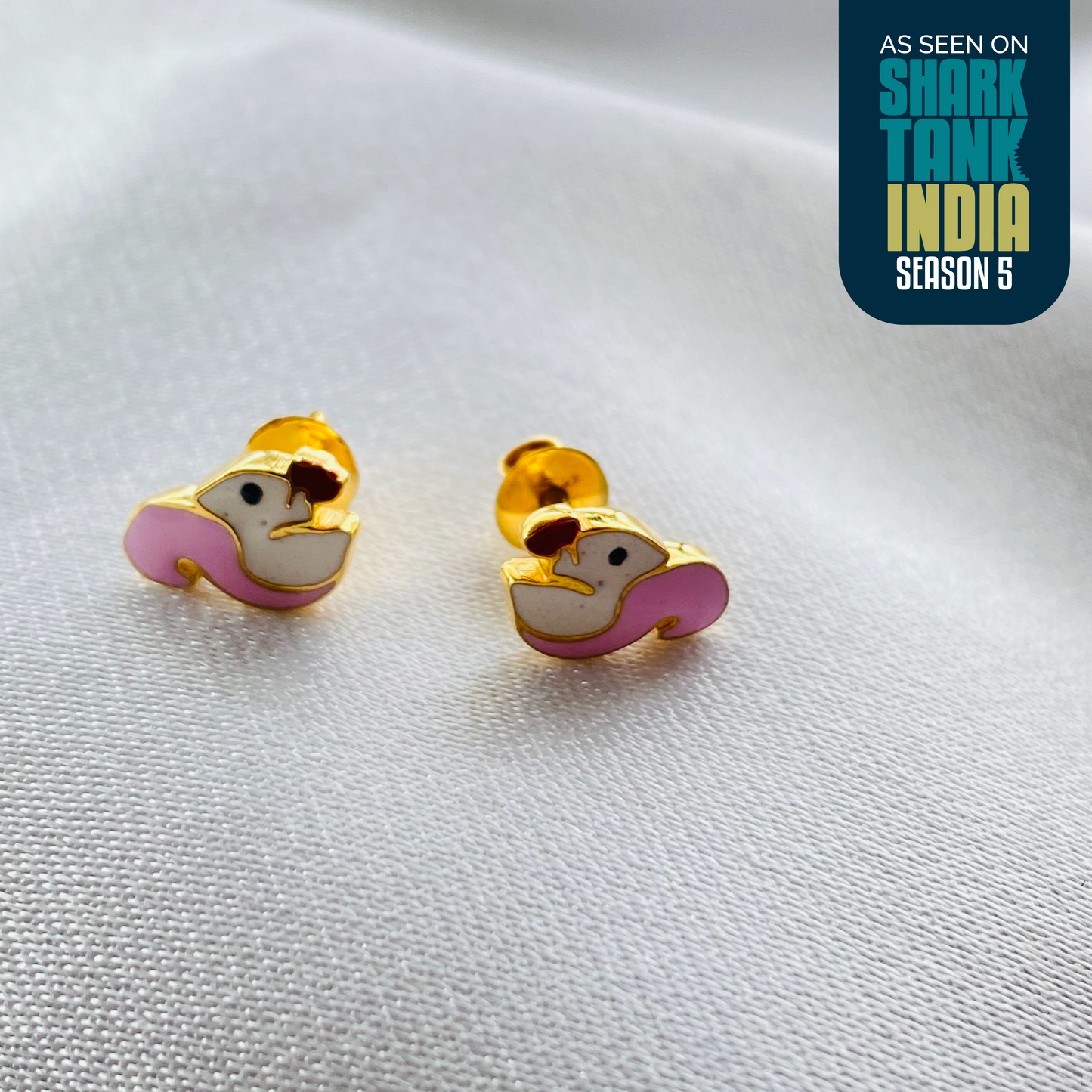 Squirrel Silver Earrings