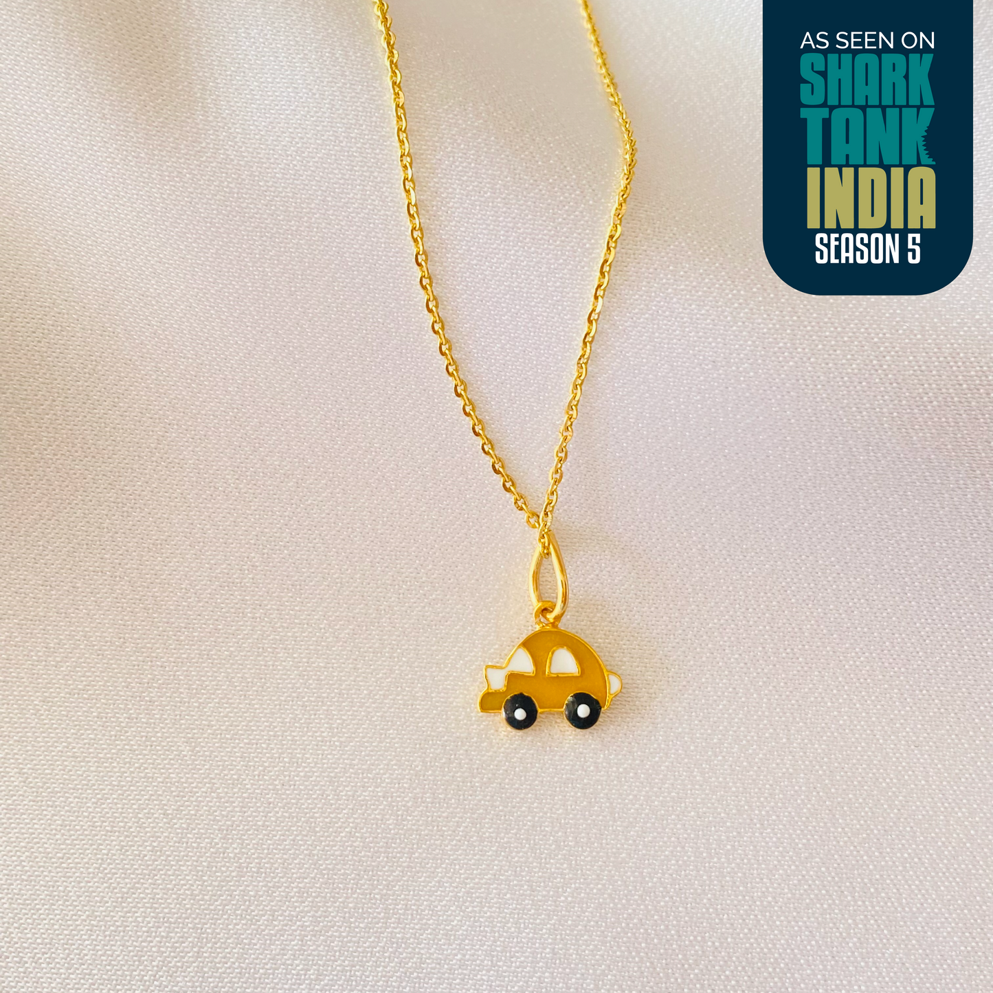 Car Silver Pendant With Chain