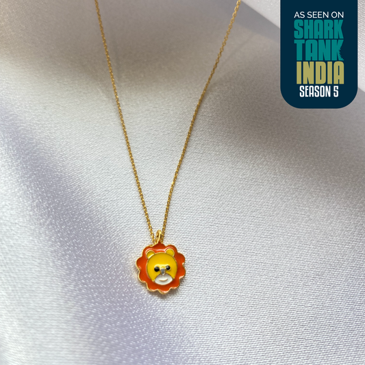 Lion Silver Pendant With Chain