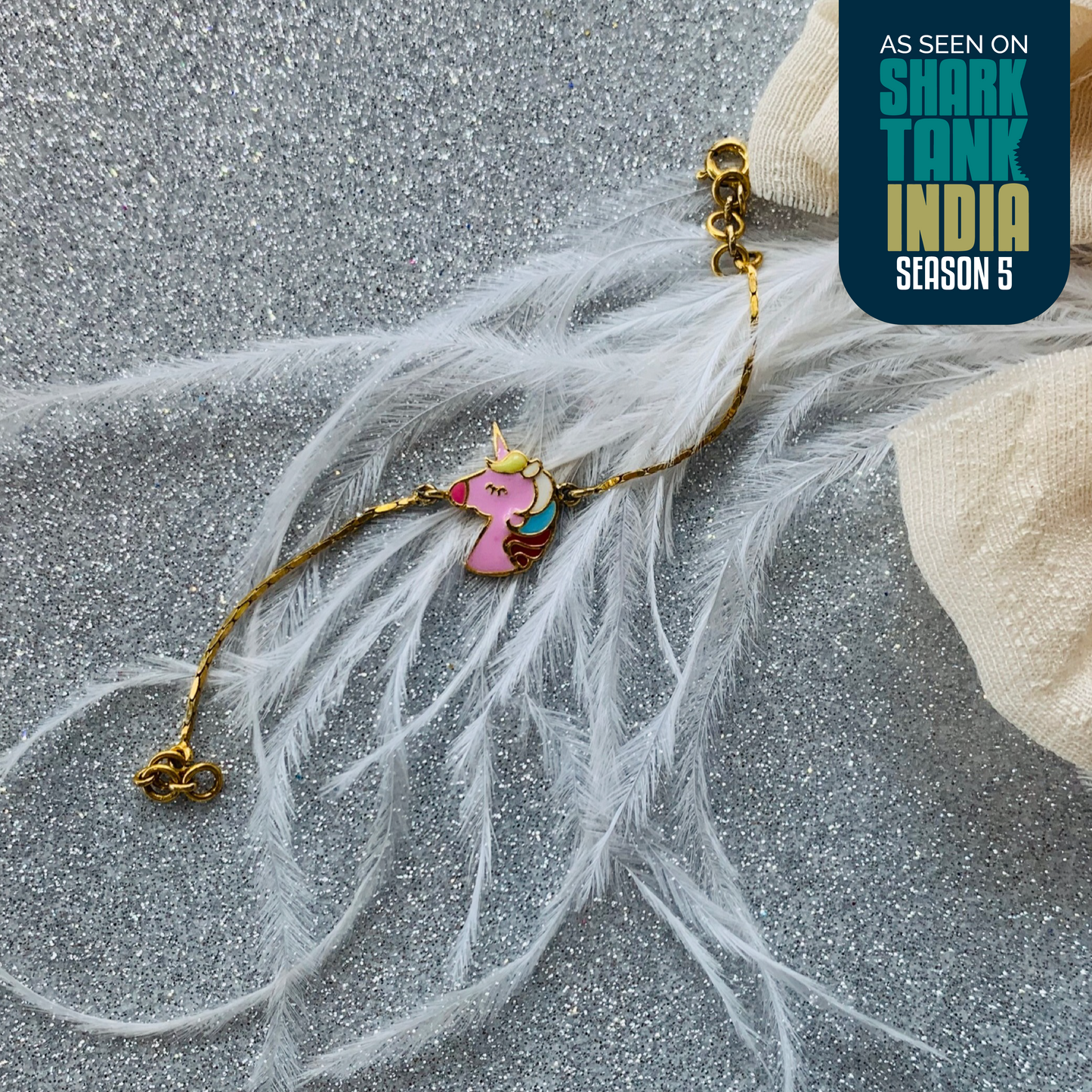 Unicorn Silver Bracelet