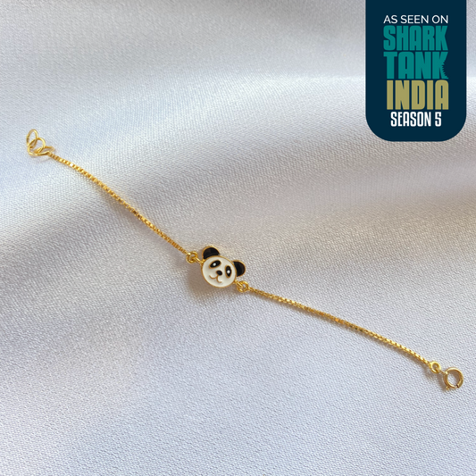 Panda Silver Bracelet