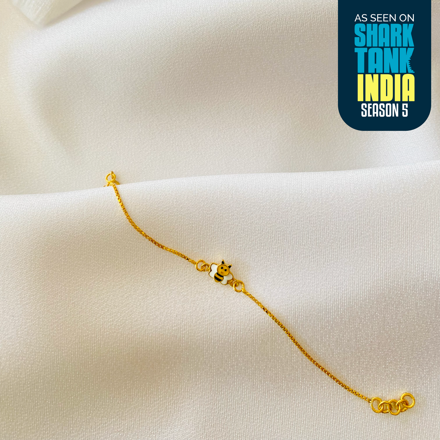 Honey Bee Silver Bracelet