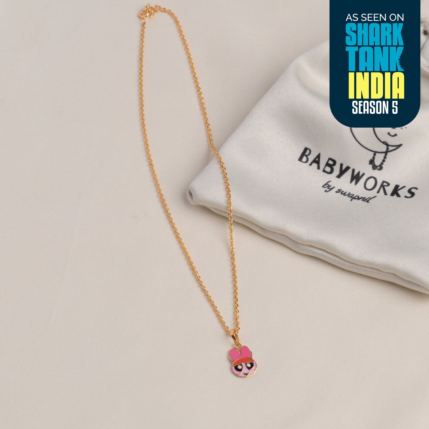 Blossom Pendant With Silver Chain