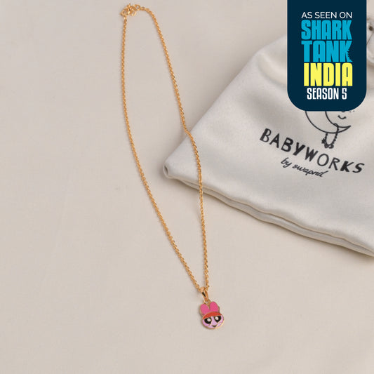 Blossom Pendant With Silver Chain