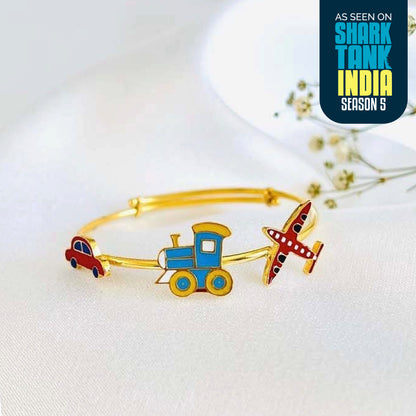 Car Train Aeroplane Silver Kada