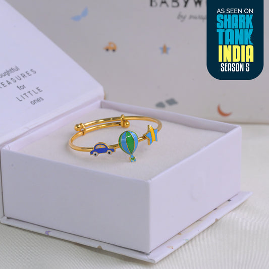 Car Balloon Star Silver Kada