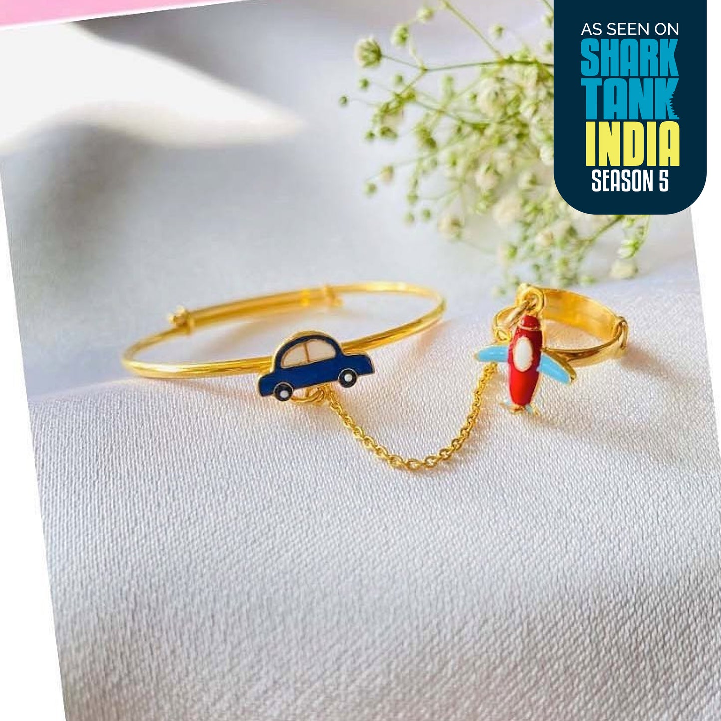 Car Aeroplane Silver Hathphool