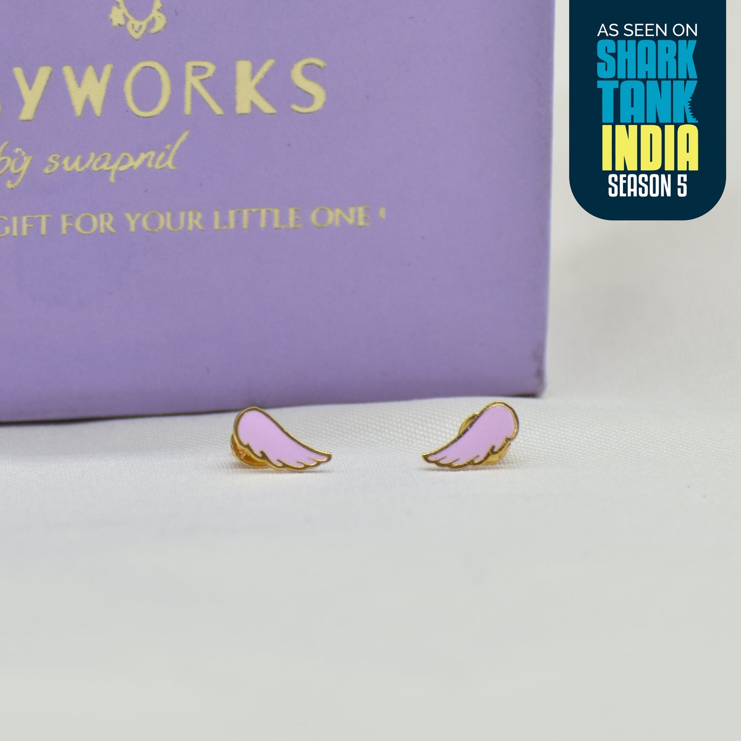 Wings Silver Earrings