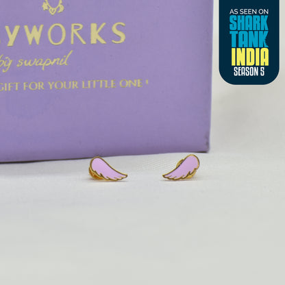 Wings Silver Earrings