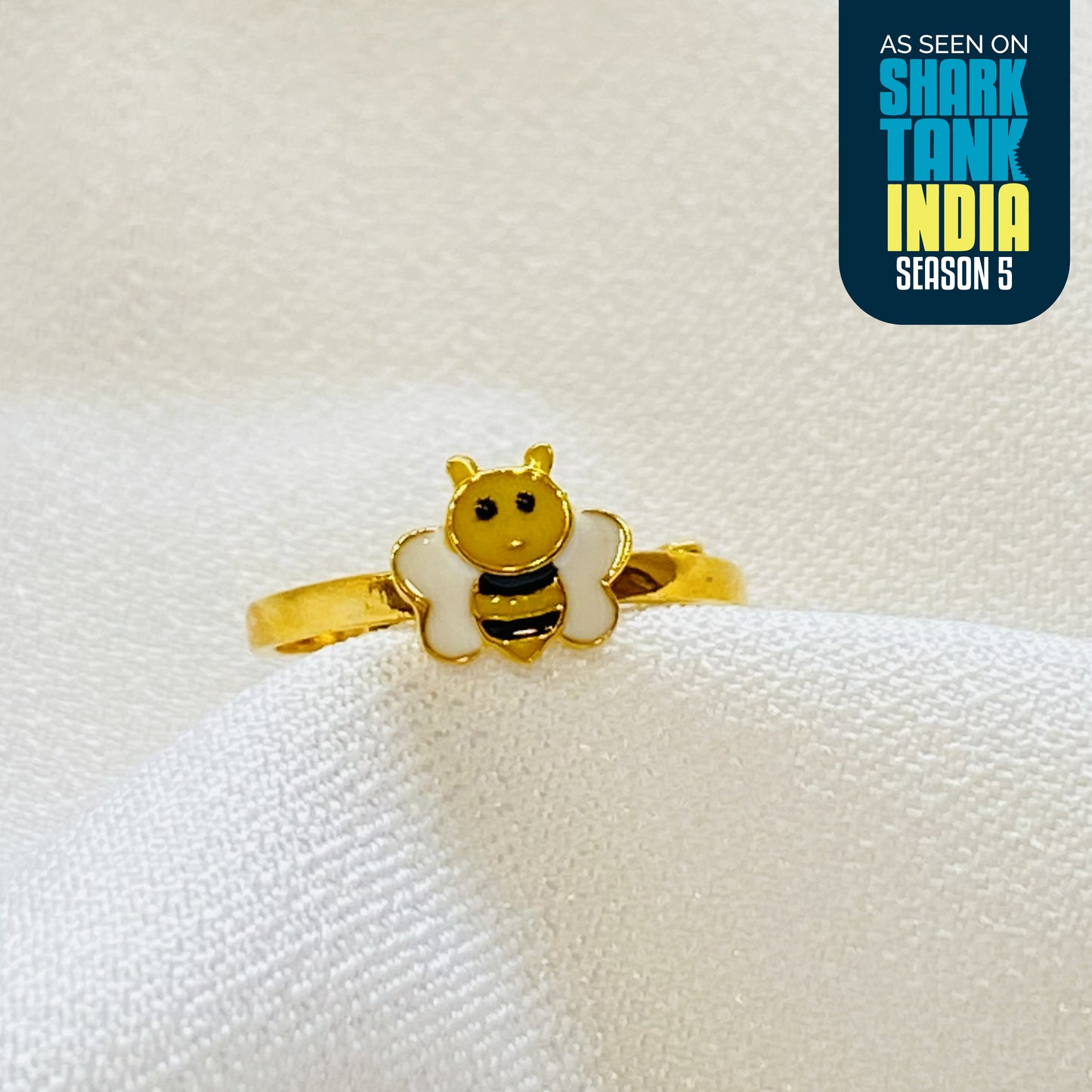 Honey Bee Silver Ring