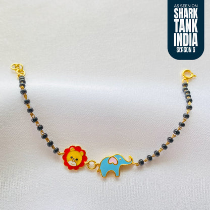 Lion Elephant Silver Nazariya