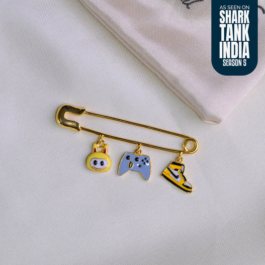 Teenager Silver Lapel Pin