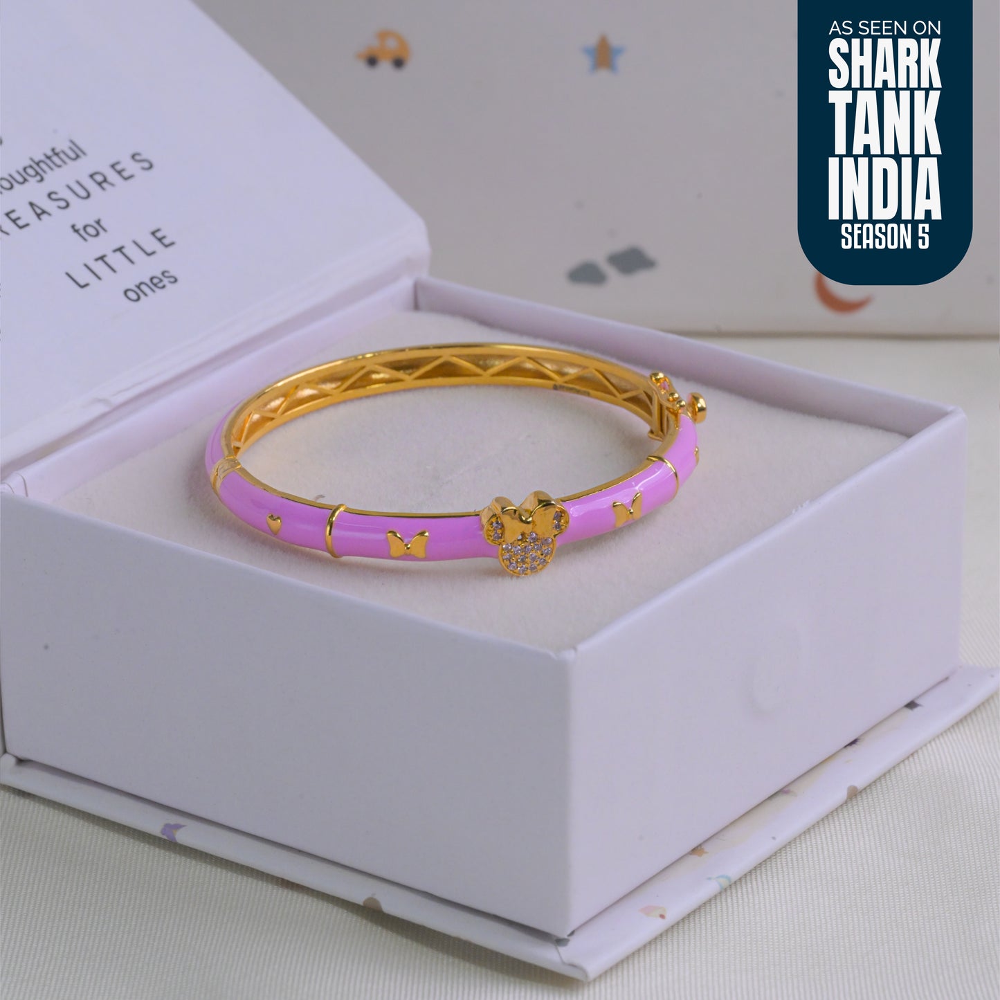 Mickey Diamond Cartier Silver Kada