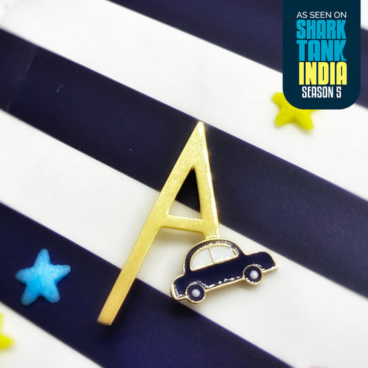 Bumpy Ride Silver Brooch Pin