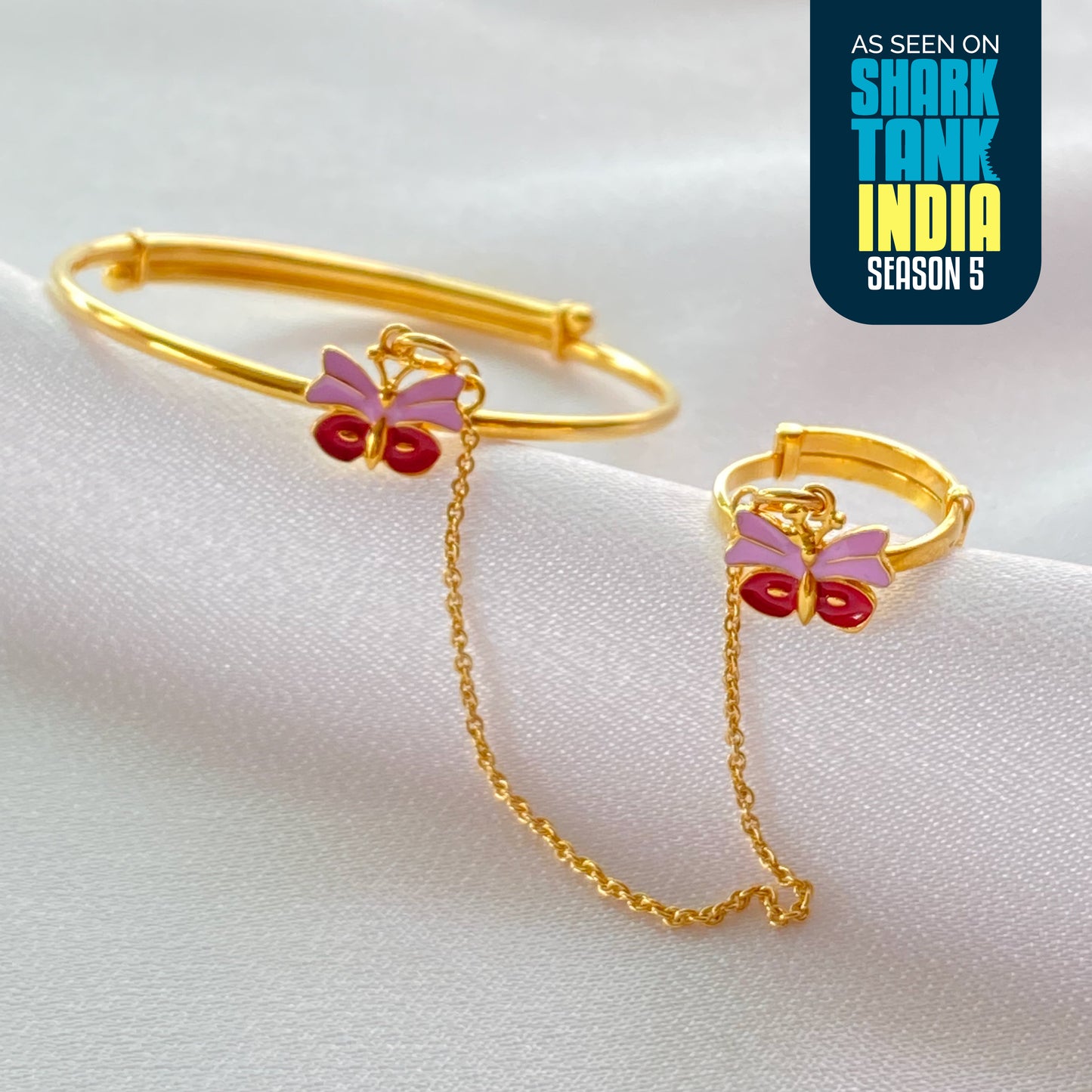 Butterfly Silver Hathphool