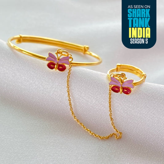 Butterfly Silver Hathphool