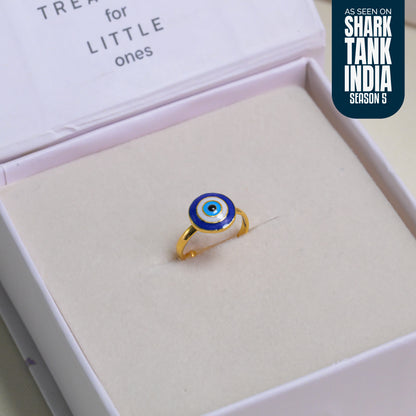 Evil Eye Silver Ring
