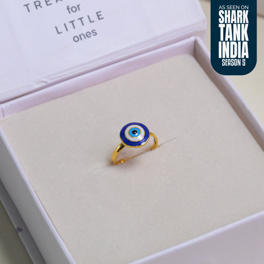Evil Eye Silver Ring