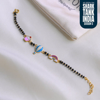 Cupcake Balloon Rainbow Silver Nazariya