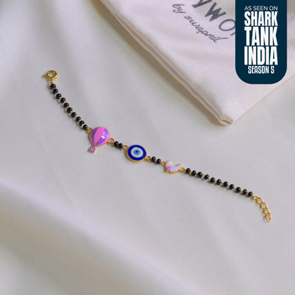 Evil eye galaxy Silver Nazariya