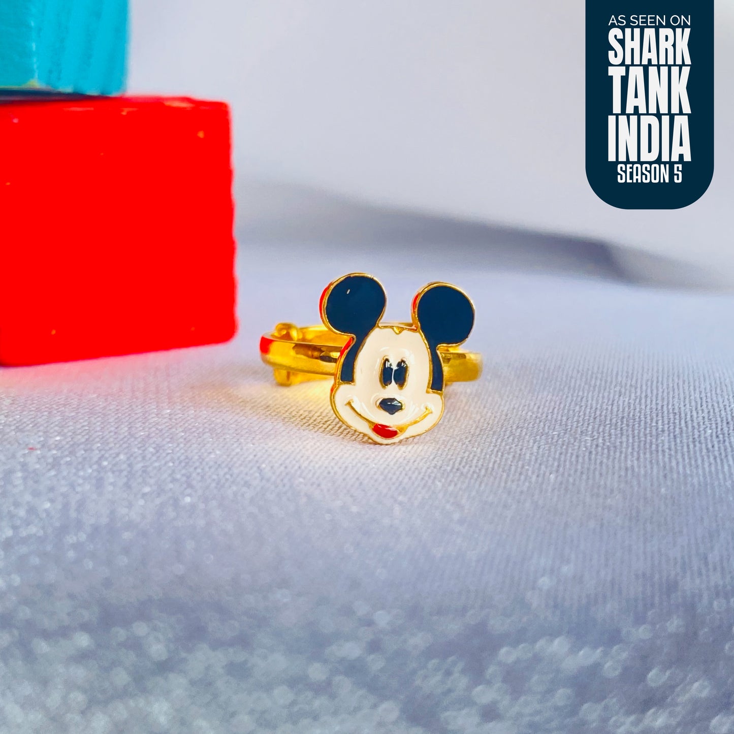 Mickey Mouse Silver Ring