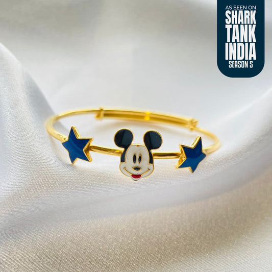 Mickey Stars Silver Kada