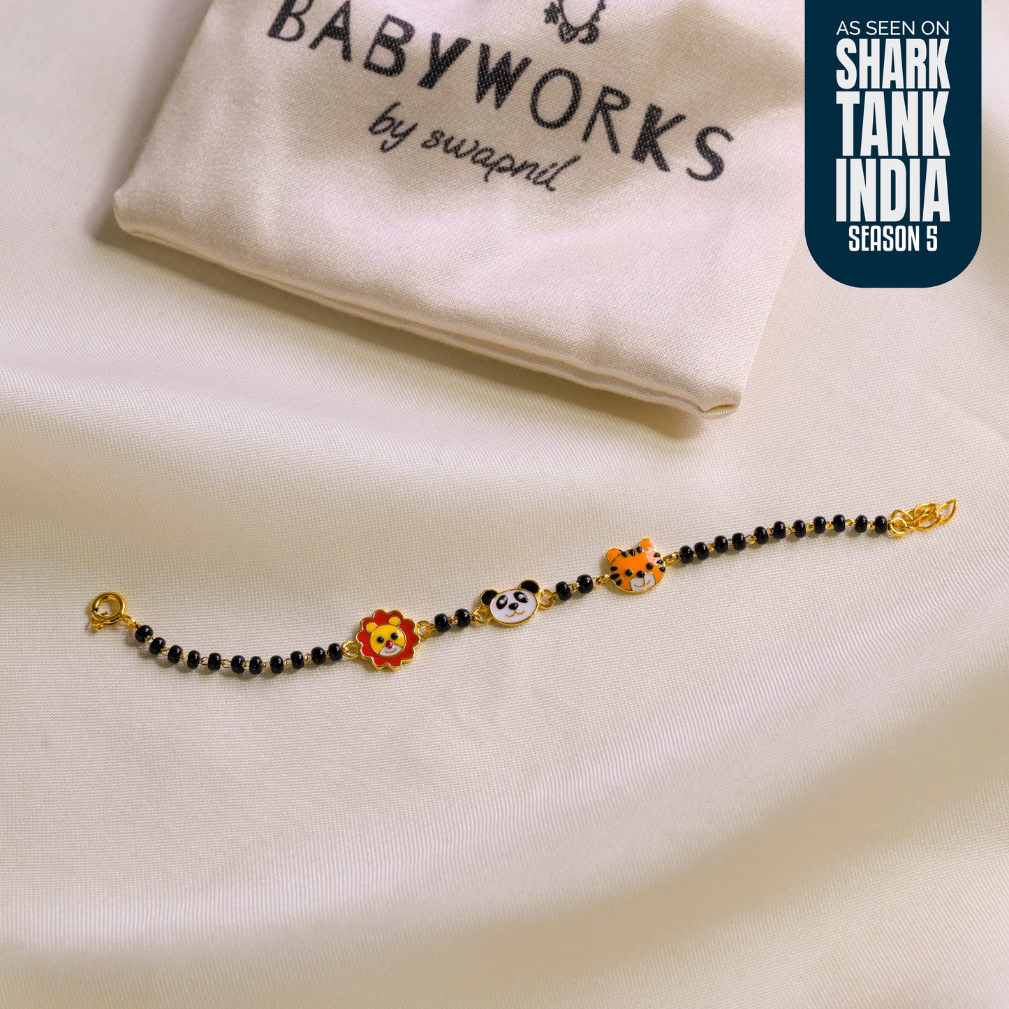 Tiger Panda Lion Silver Nazariya Gift Box