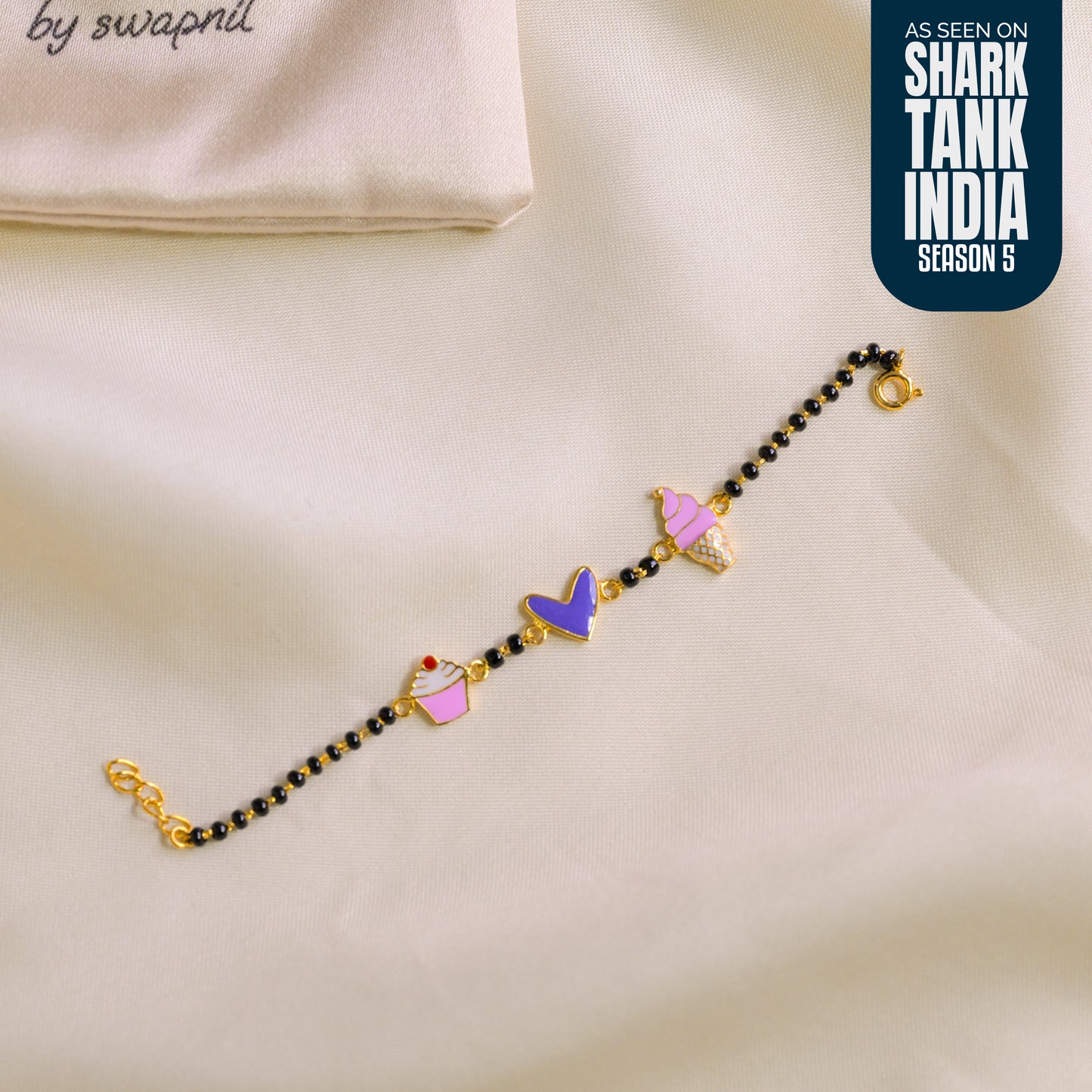 Cupcake Heart Ice Cream Silver Nazariya