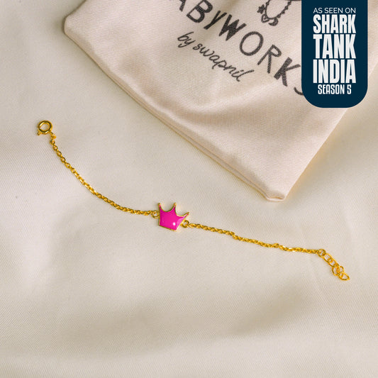 Crown Silver Bracelet