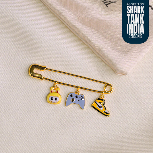 Teenager Silver Lapel Pin