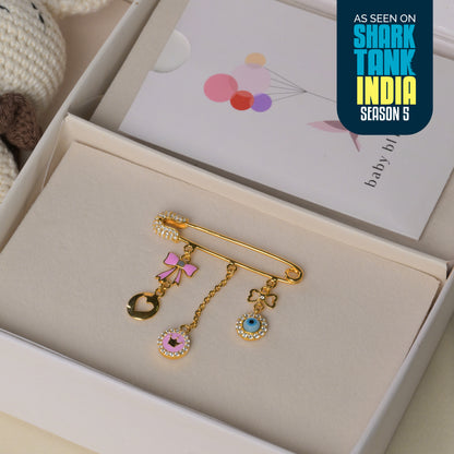 The Elegant Silver Lapel Pin Gift Box