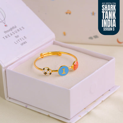 Boy Trophy Silver Kada