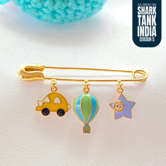The Beautiful Sky Silver Lapel Pin
