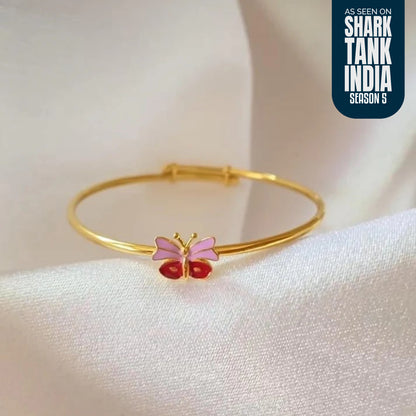 Butterfly Silver Kada