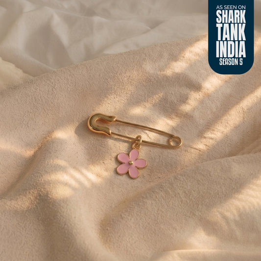 Flower Silver Lapel Pin